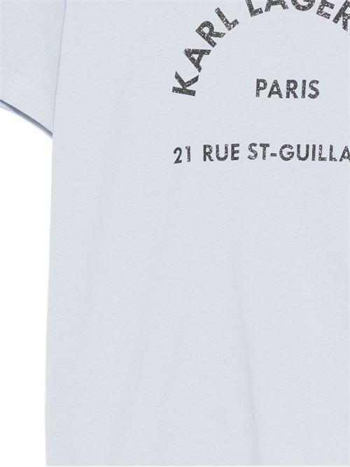 T-shirt donna manica corta con stampa Karl Lagerfeld | B1W170338924